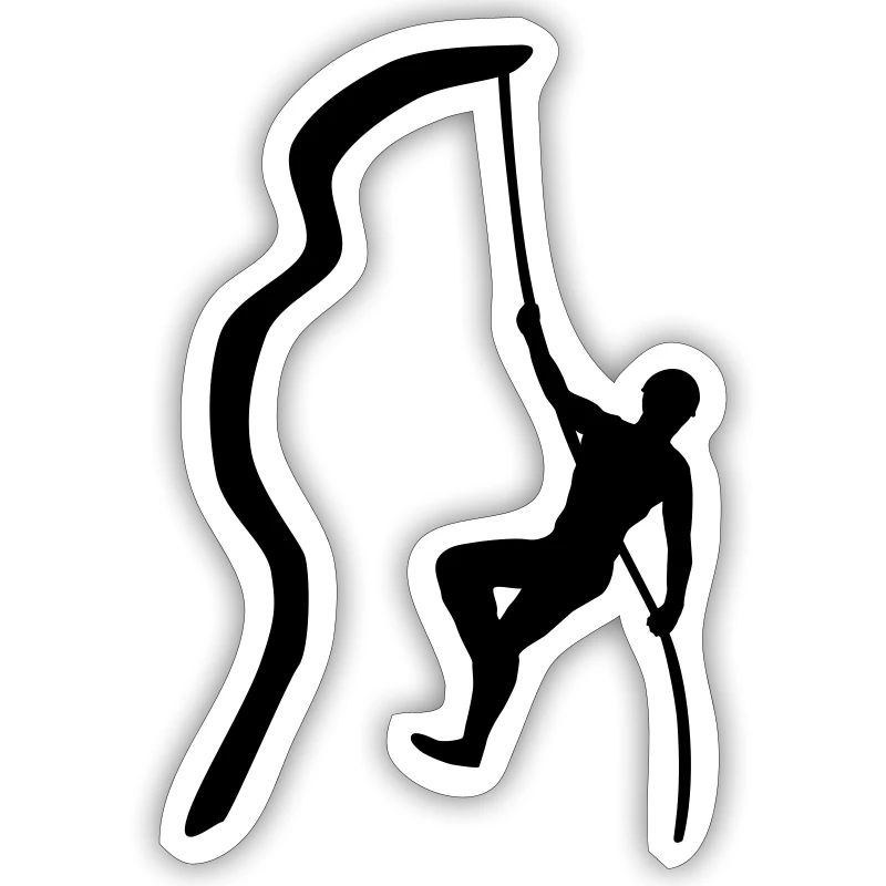 Climbing, climber, man 2