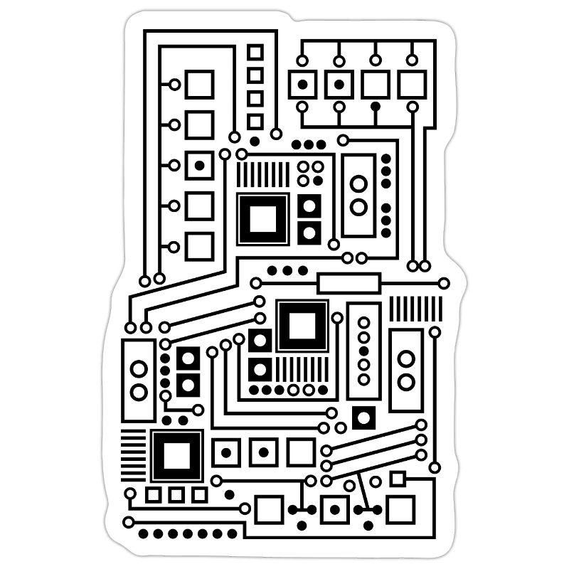 Circuit board pattern technique nerd