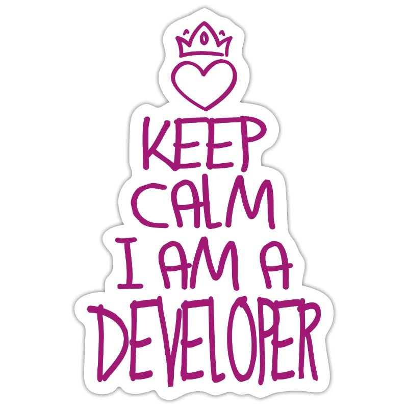 Keep Calm Software Developer Cool Cadeau