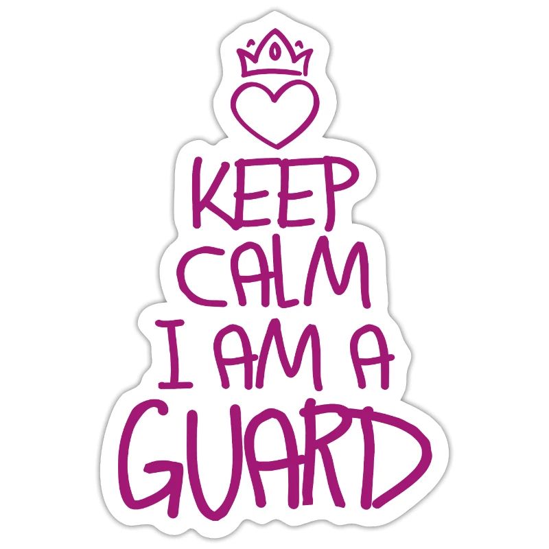 Keep Calm Wachmann cool Wachmann Geschenk