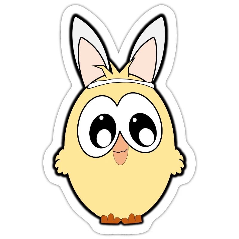 Poussin Lapin Rabbit chick Easter Pâques