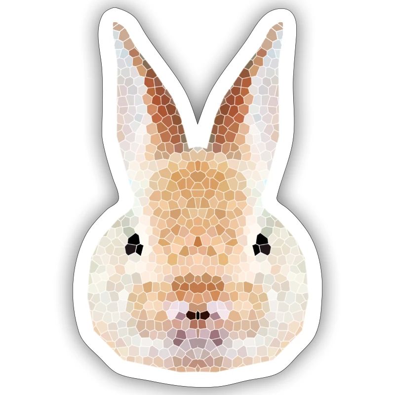 Rabbit Polygon – Low Poly