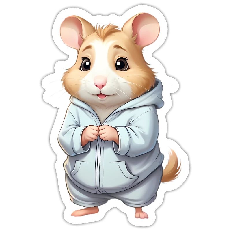 Cuddly Hero Hamster Pull à capuche