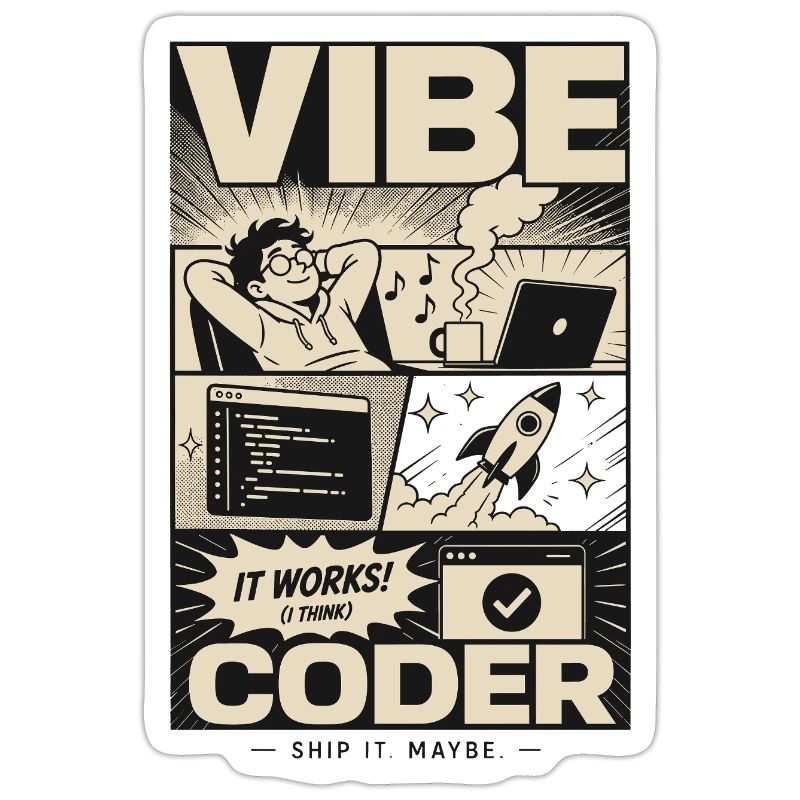 Vibe Coder Programmer Humor