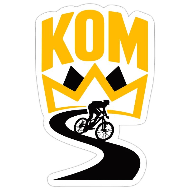 KOM – Segment de sentier de montée de vélo de VTT Korona
