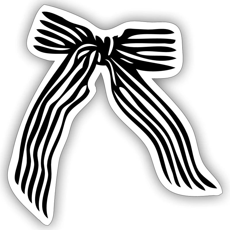 Stripes pattern ribbon