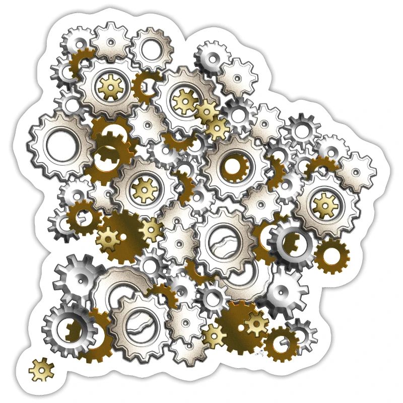 Steampunk engrenages