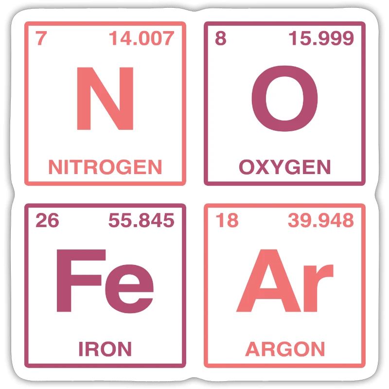 NO FEAR - avec des éléments du système de perdiode