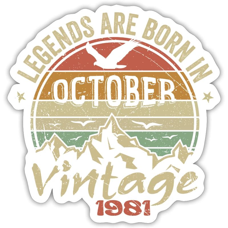 Awesome Since October 1981 - October 1981 Gift