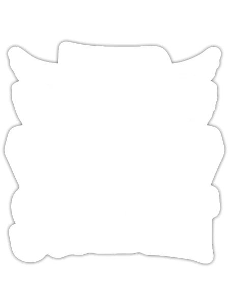 Tenir à l’abri de la lumière directe du soleil ! Vampire Goth Emo - Sticker taille S (10 x 10 cm) - blanc mat - Devant