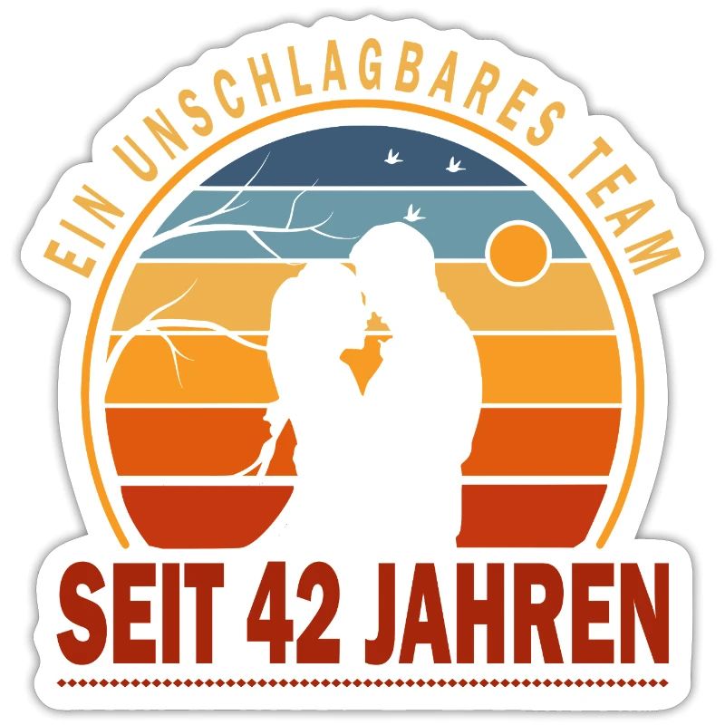 42 Jahre Beziehung Geschenk Ehemann Ehefrau
