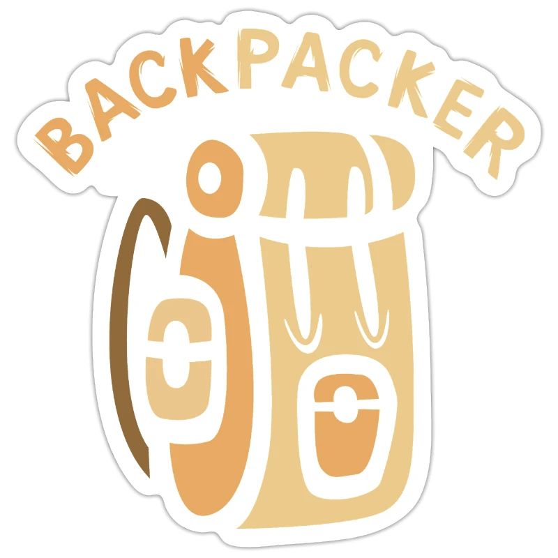 Backpacker Comic Backpack Design