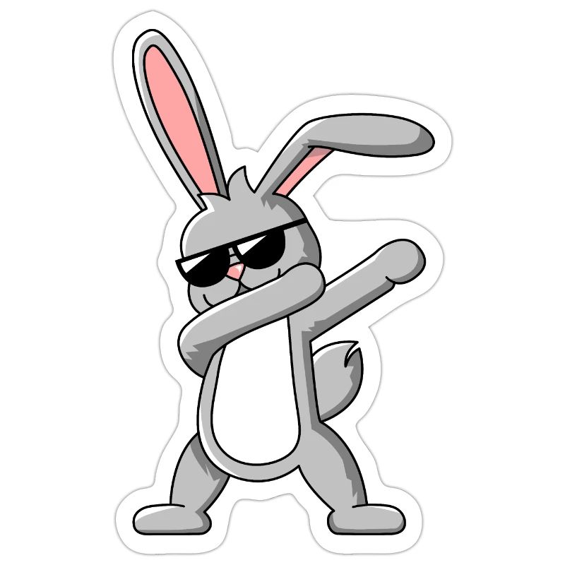 Dabbing Rabbit - Drôle de dab dance Easter Design