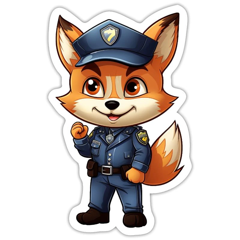 Fuchs Polizei