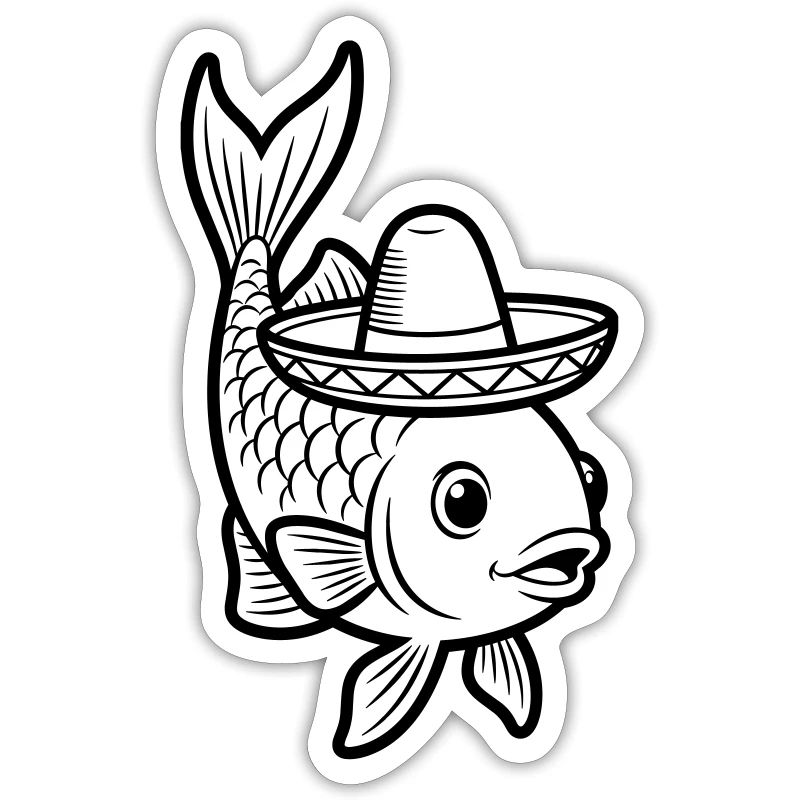 fish sombrero