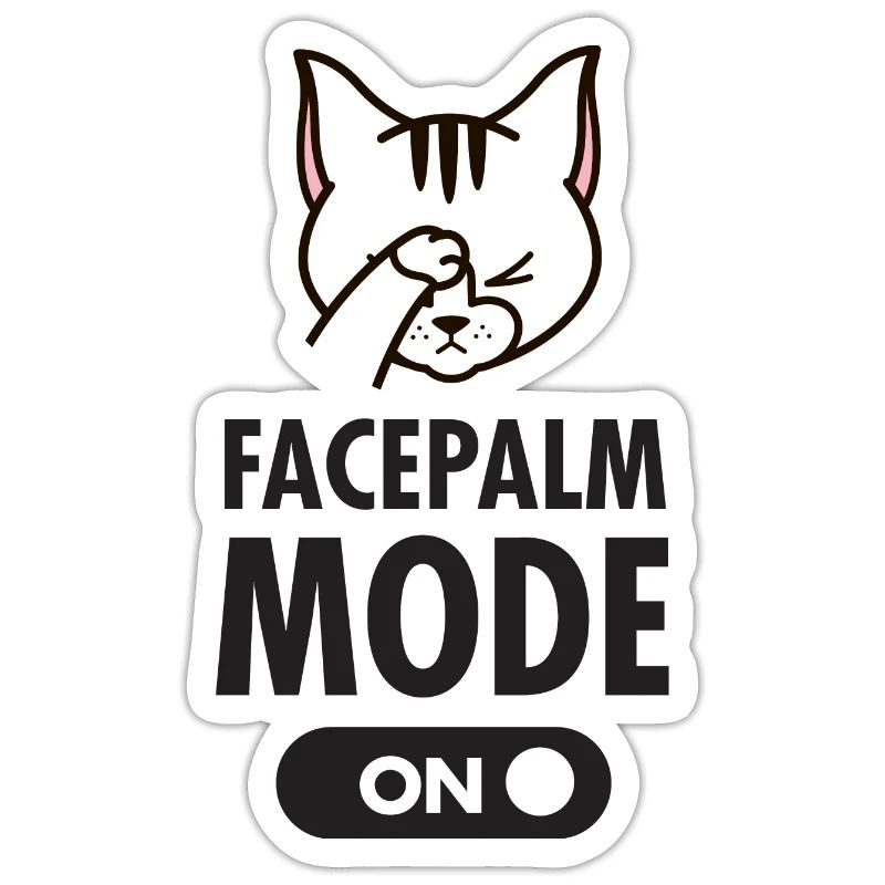 Chat - Mode Facepalm activé