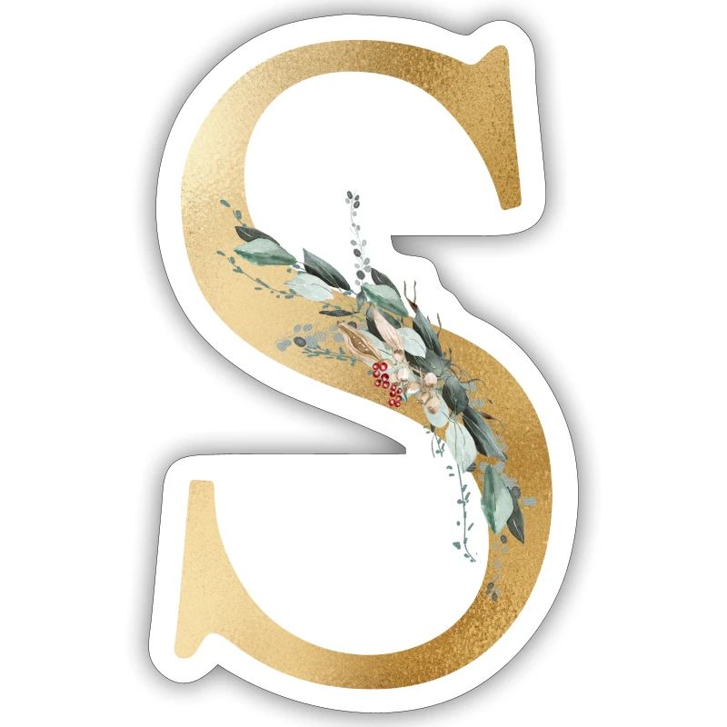 Customizable Monogram S