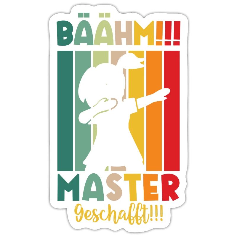 Master Masterabsolvent Masterabschluss Geschenk