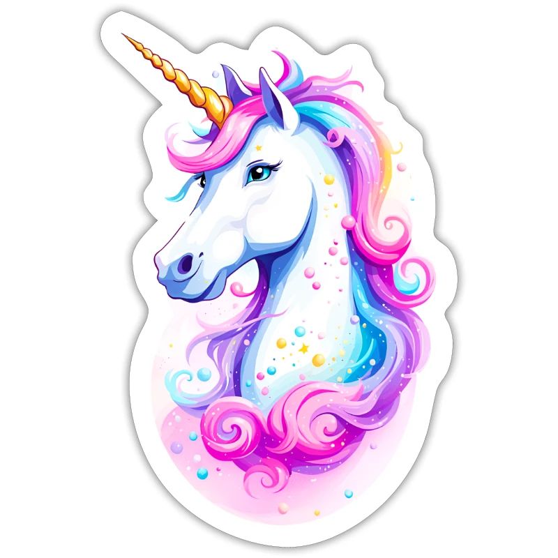Regenbogen Einhorn 02