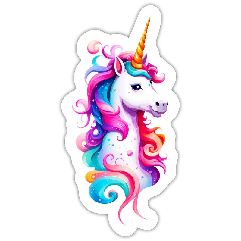 Regenbogen Einhorn 03