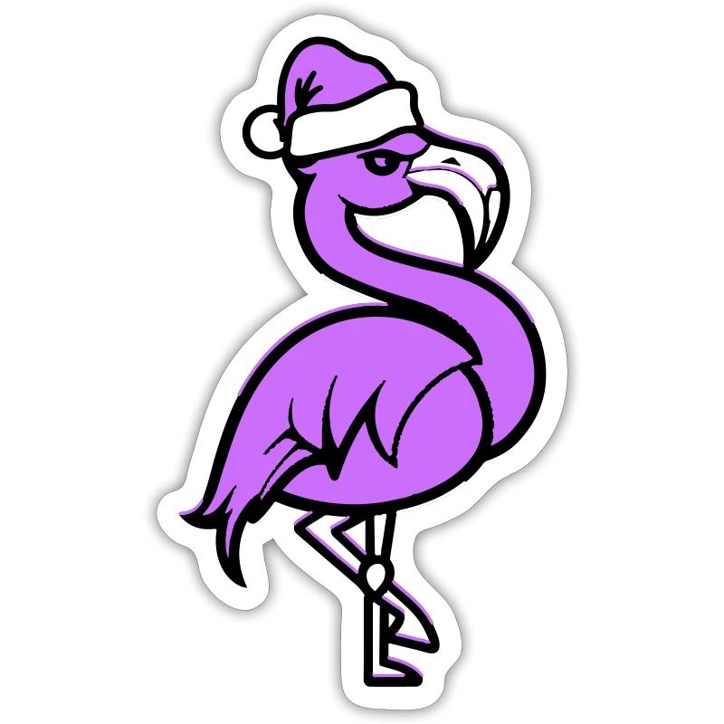 Flamingo Comique Noël