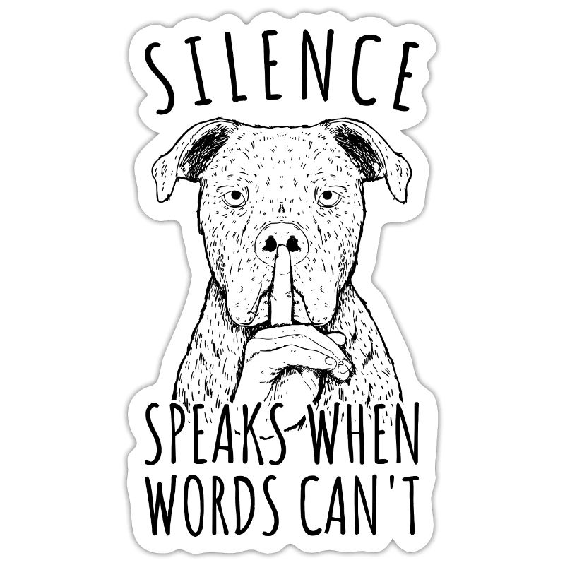 Silence Speaks When Words Can't - Deep Thinker