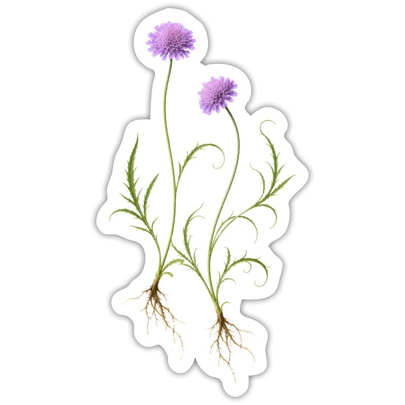 Illustration de la nature des fleurs de prairie