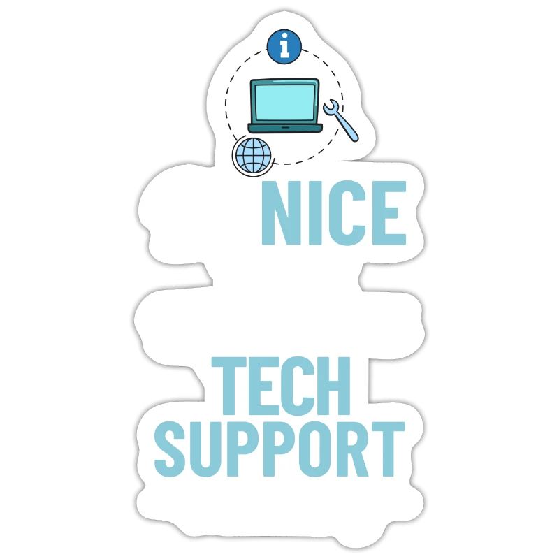 Tech Support IT Technischer Hilfe Helpdesk