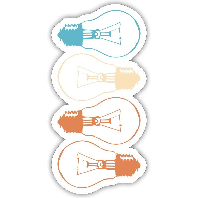 Idea Light Bulb Light Brain Lamp Thinking Vector