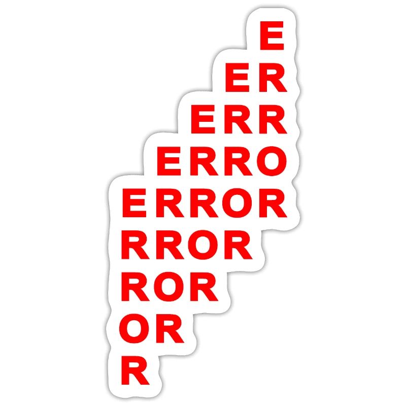 Error Saying Proverbs