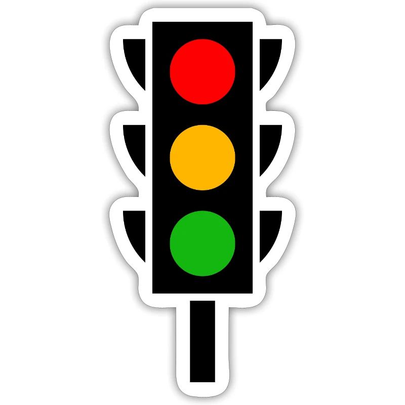 Traffic light driver's license driving school