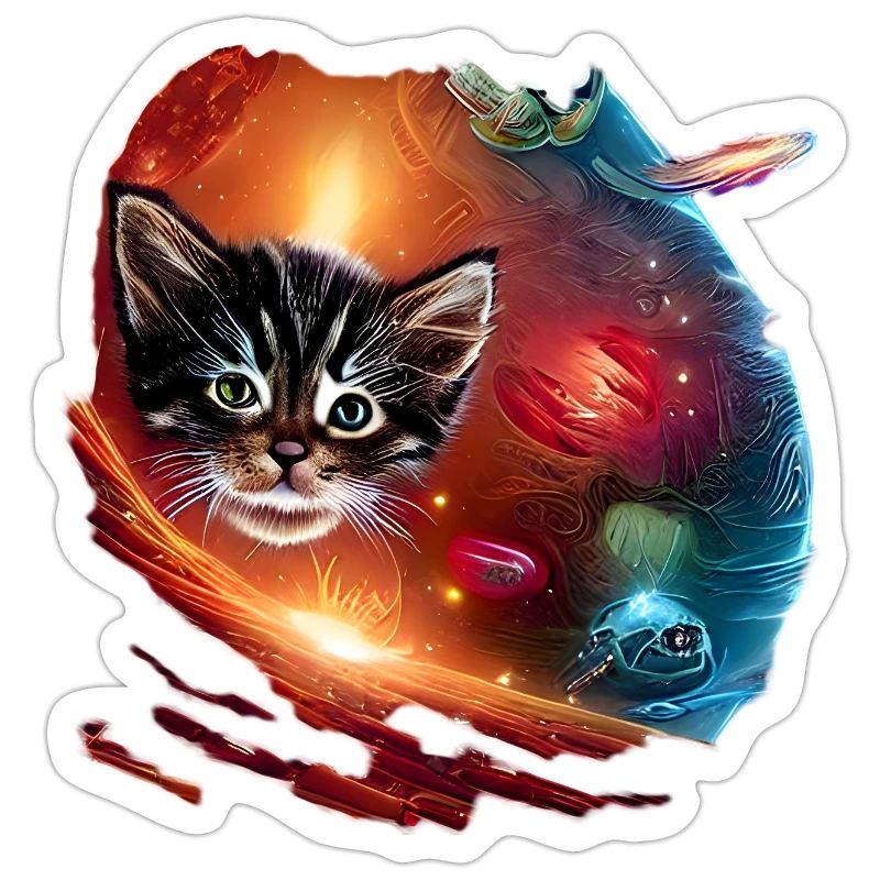 Chat dans l’espace