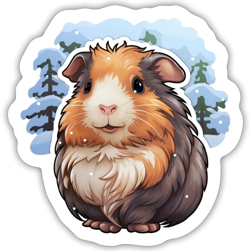 Cochon d’Inde d’hiver