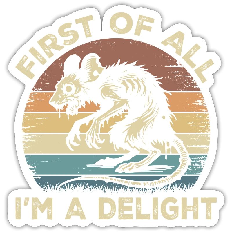 Zunächst einmal I'm A Delight - Angry Opossum Possum