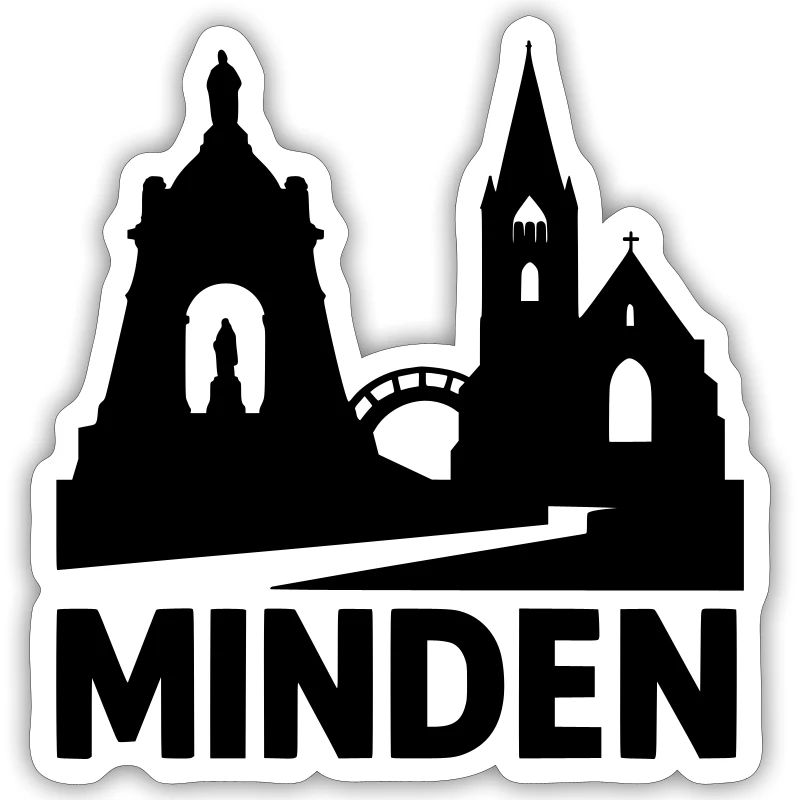 Minden Westphalia Silhouette