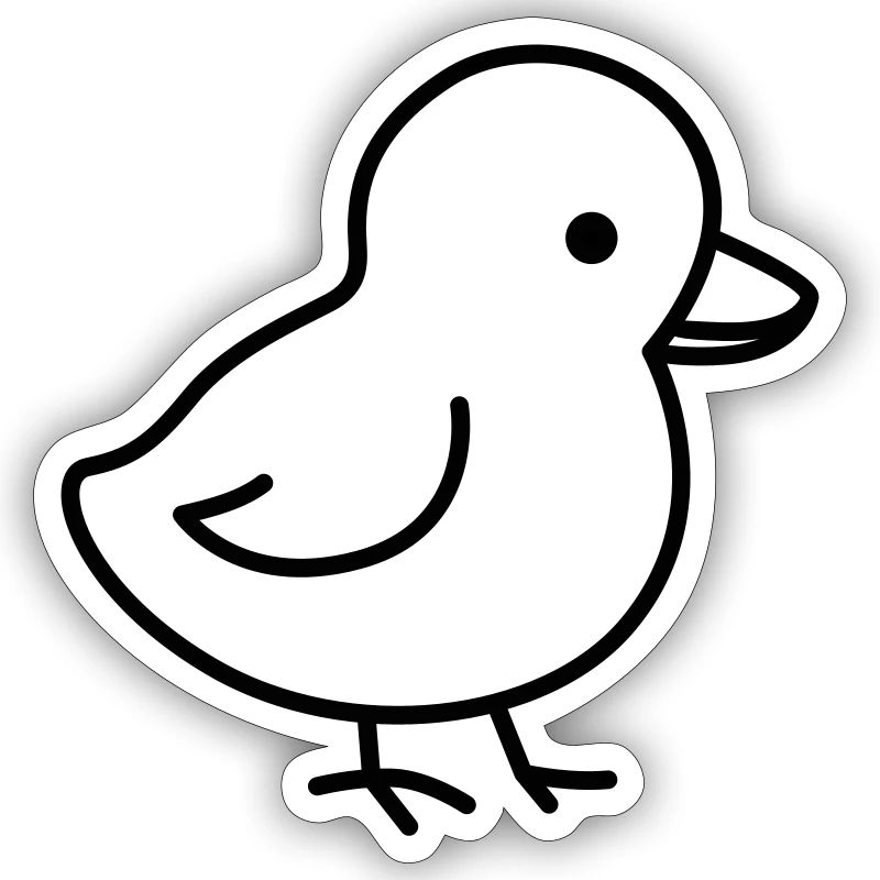 A cute chick suitable for Easter