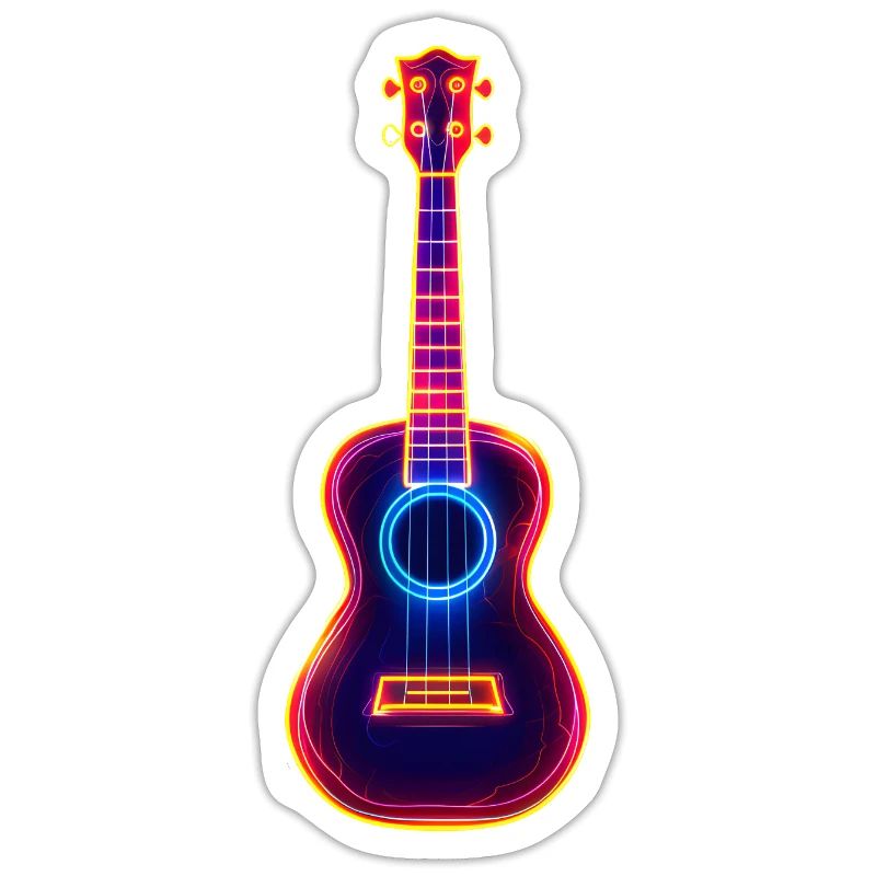 Retro Ukulele Synthwave