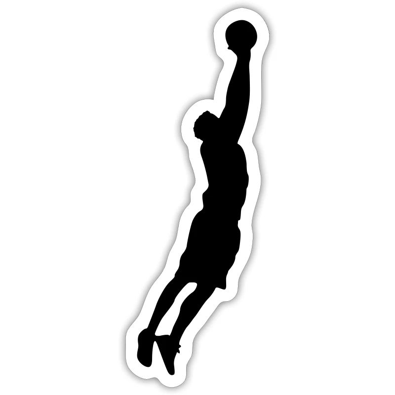 Silhouette de basket-ball