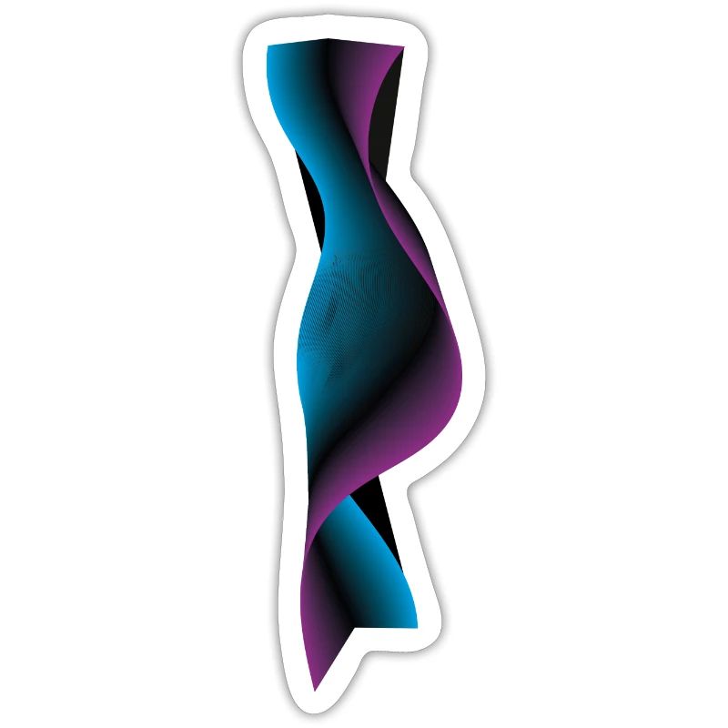 Neon Wave Pattern