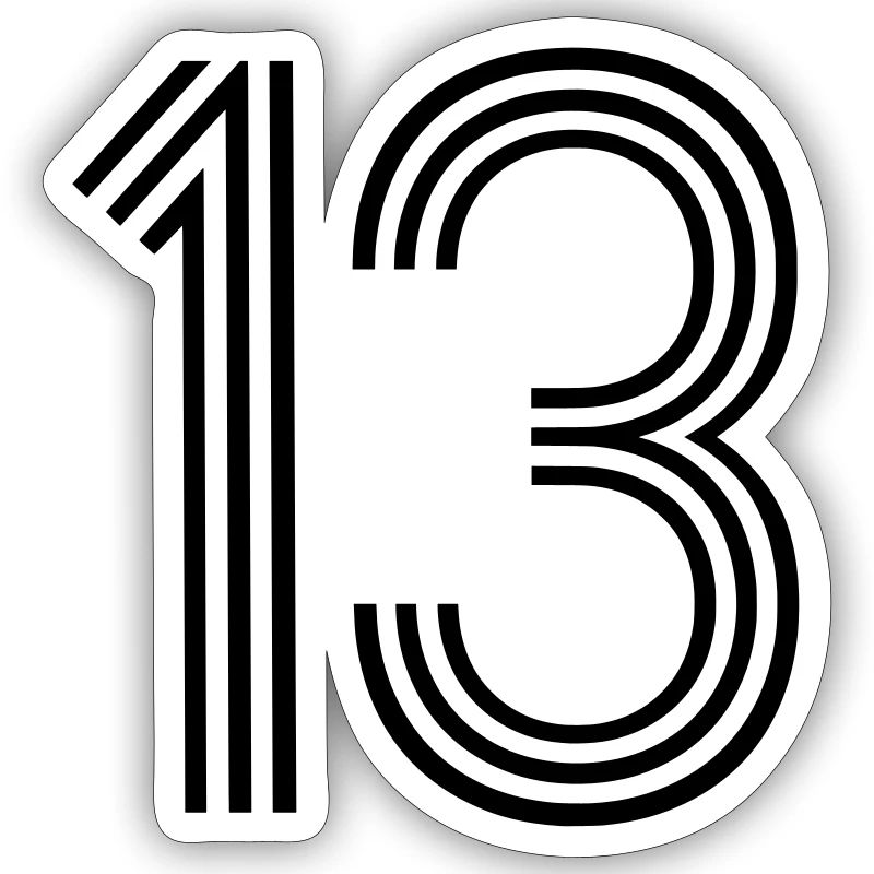 13