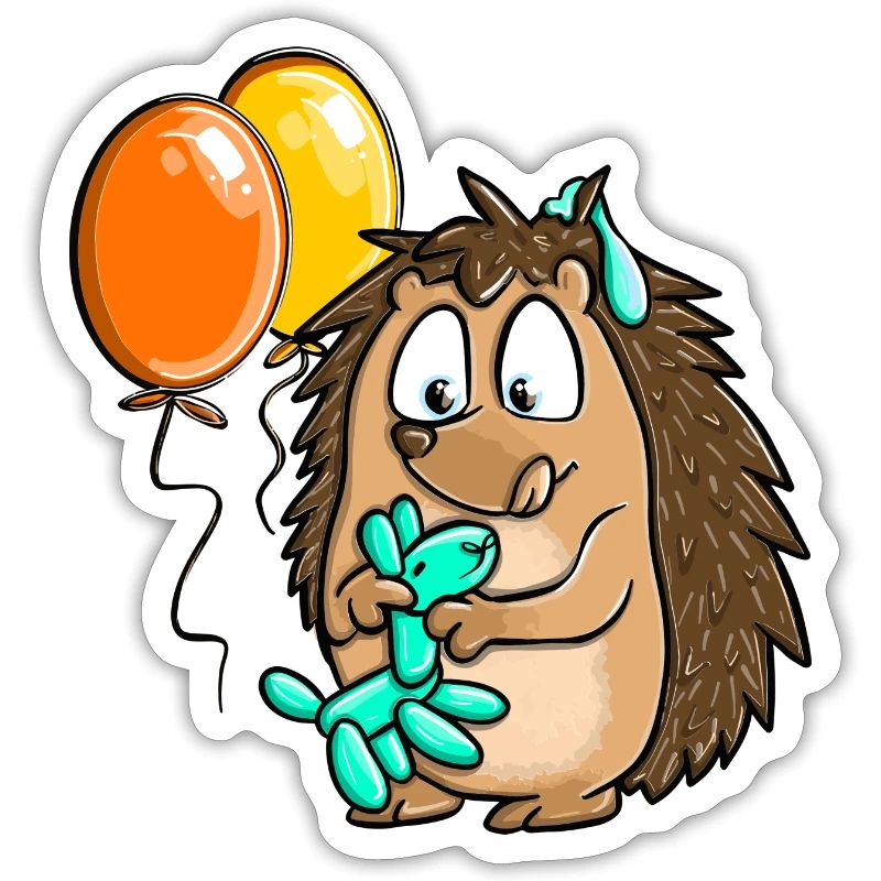 Déclaration de conception de ballons hérisson Paulchen Peng