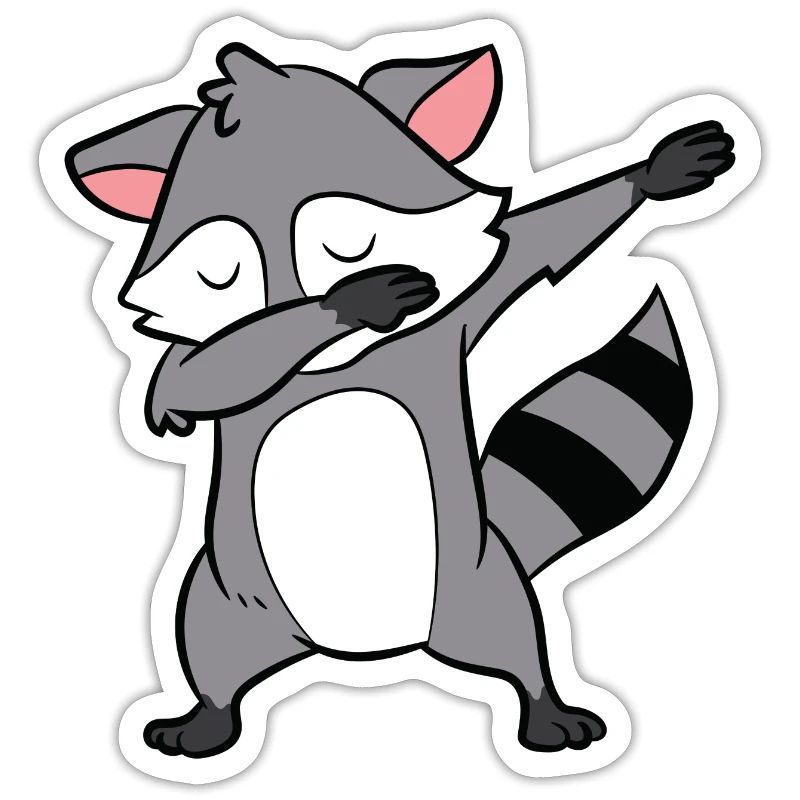 Raton laveur - Dab, dabbing, dabbing, danse