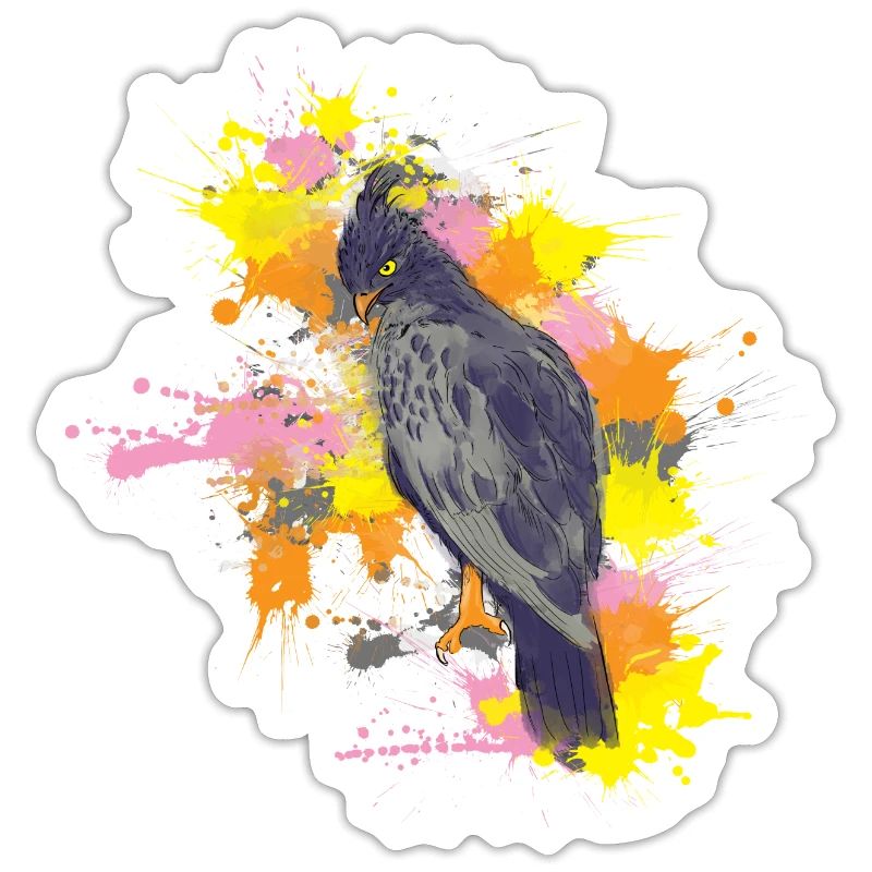 Crested eagle