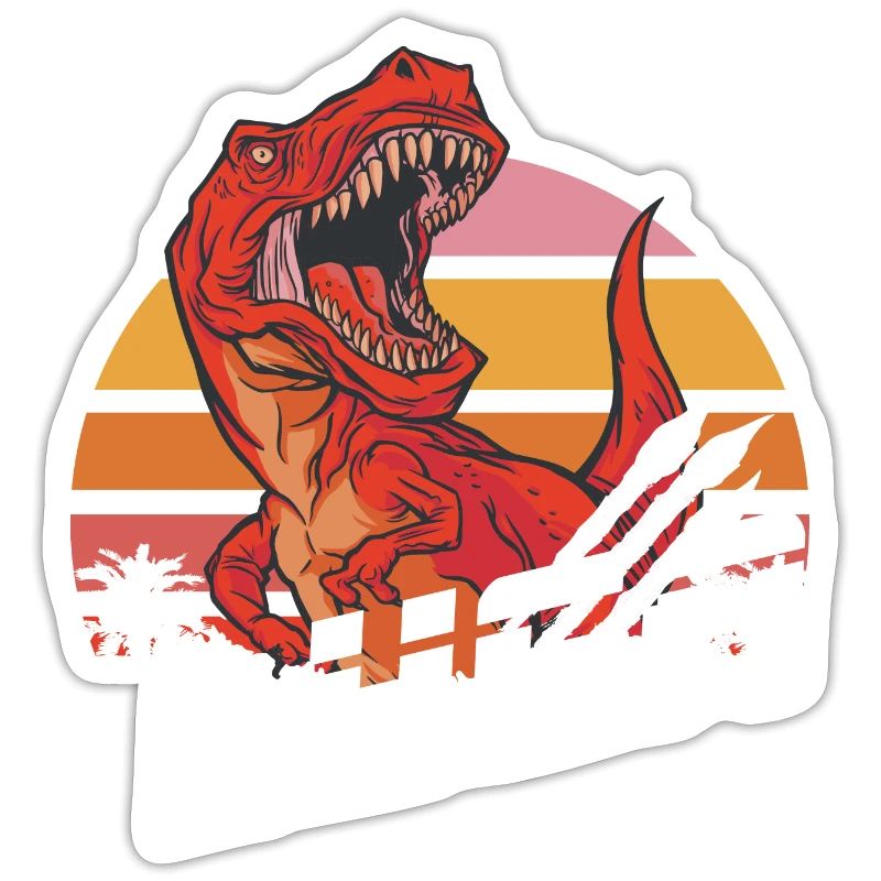 LUCA - Beau nom de garçon avec T-REX Dino