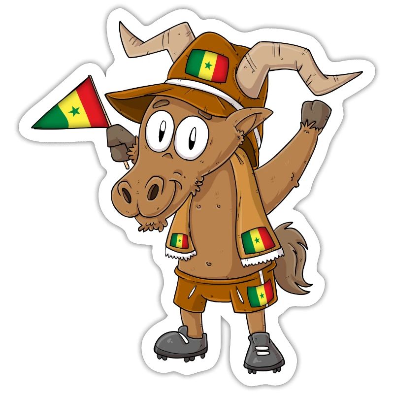Senegal Steinbock Fan