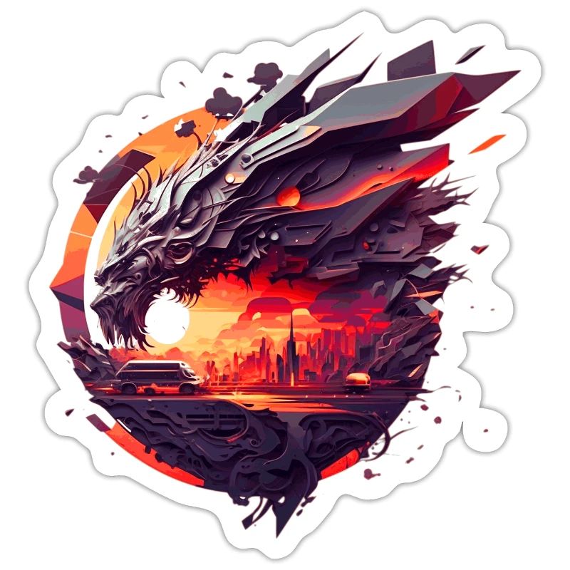 Polygon Vector artwork for sci-fi fans