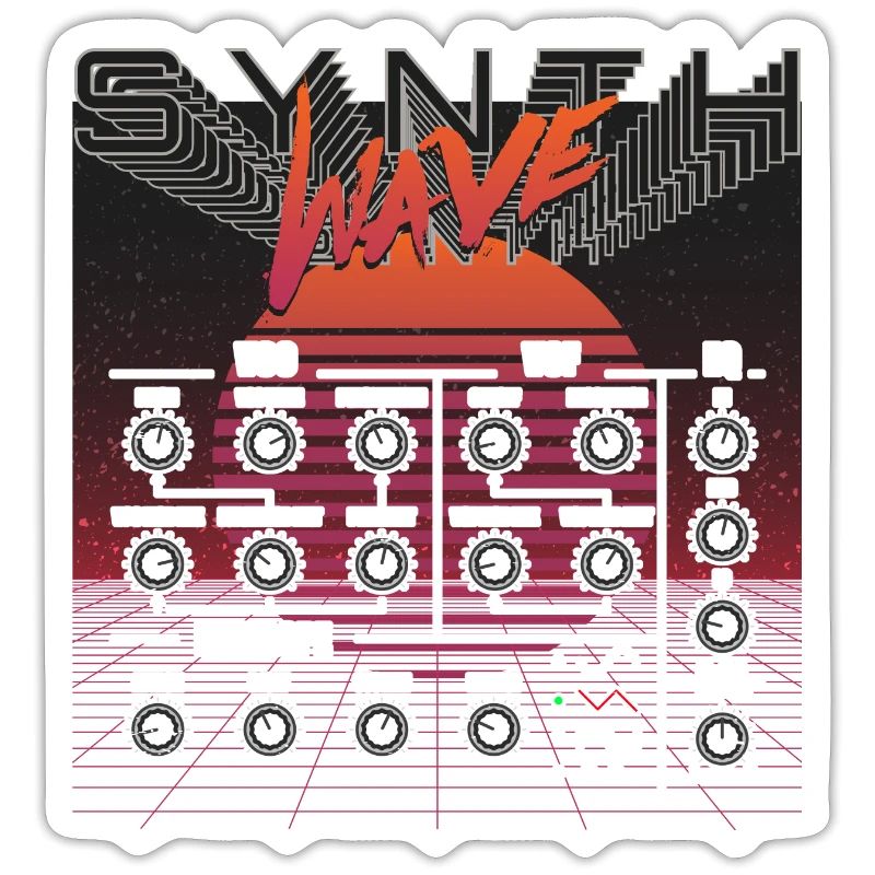 Synthesizer Recording Studio Waveform Synthesis Electro Mu