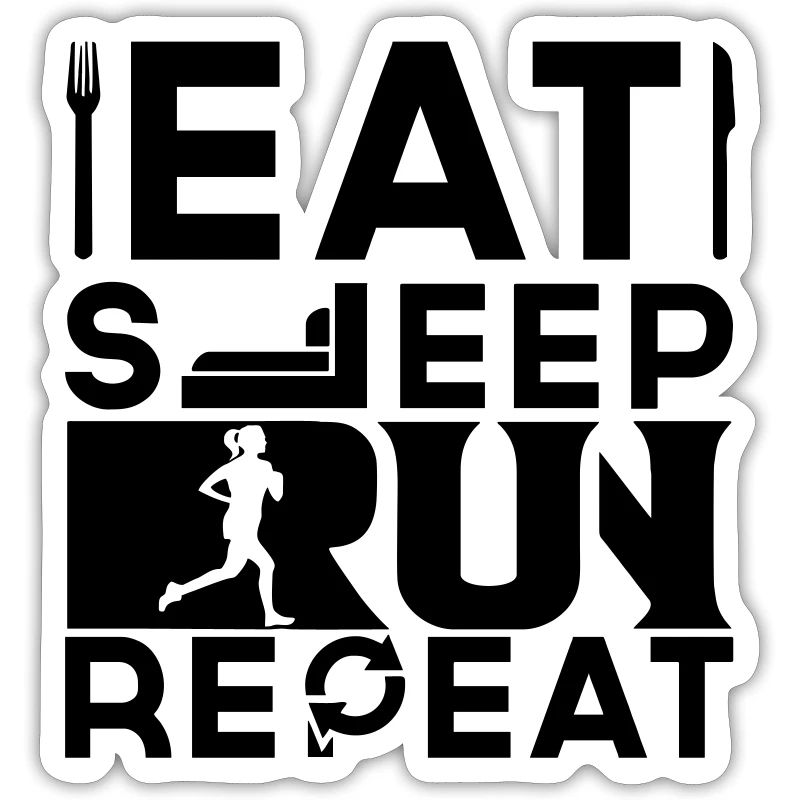 Manger, dormir, courir