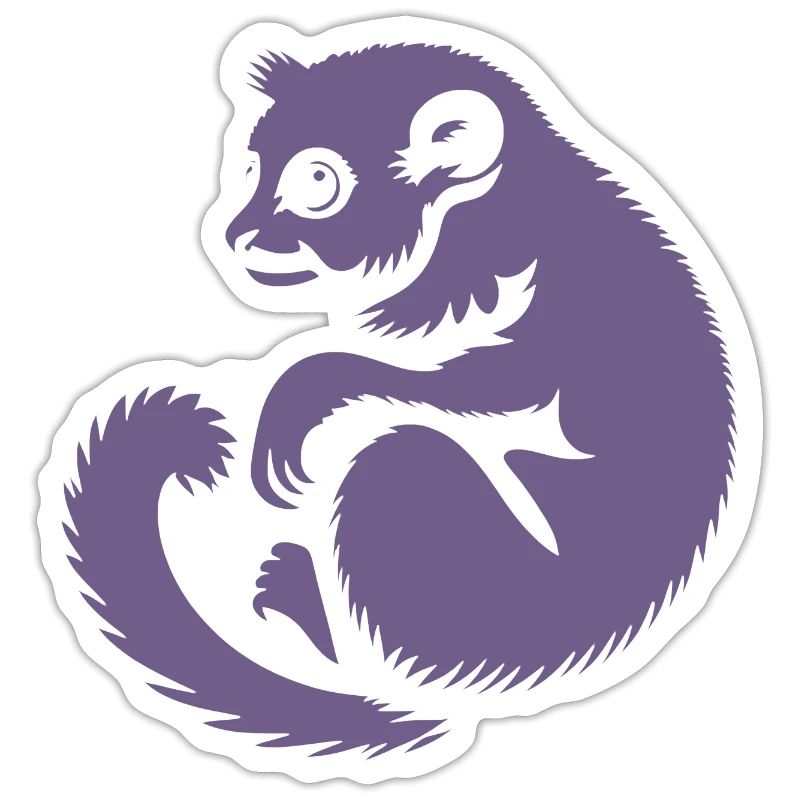 Loris Slowlori Silhouette Mammifero