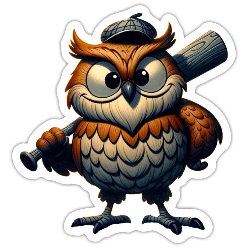 Die Eule mit der Keule